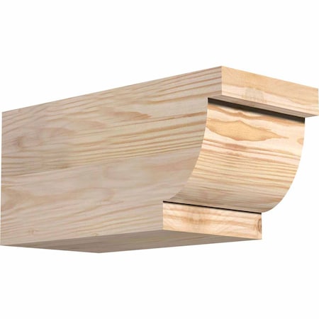 Ekena Millwork Alpine Smooth Rafter Tail, Douglas Fir, 3 1/2"W x 6"H x 12"L RFT04X06X12ALP00SDF